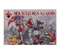 Mounted Men At Arms, War Of The Roses 6 - 1:72e - Red Box G
