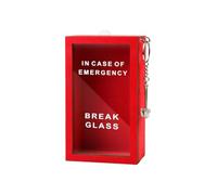 Mounteps Boîte cadeau d'urgence amusante - Pot d'idée auto-définie avec marteau, casse en cas d'urgence, décoration de bureau et cadeau personnalisé pour amis, collègues de travail