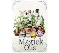 Mounteps Livre de référence rapide Magick Oils | 54 attributs, relations et utilisations | Sorts de sorcière de cuisine et guide de magie des herbes | Sorcières débutants et recettes à base de plantes