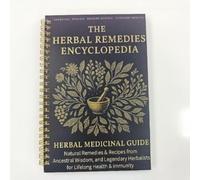 Mounteps Natural Remedies Carnet de notes à base de plantes - Guide d'encyclopédie et de médecine pour enregistrement