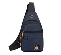 Mounteps Sac à bandoulière pour homme avec verrou antivol, bleu, 1