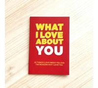 Mounteps What I Love About You : 30 Things I Love about You and the Reasons Why | Cadeau pour petit ami/petite amie, conjoint et proches - Livre sincère pour exprimer votre affection