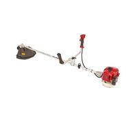 Mountfield Débroussailleuse MB33D - Largeur de Coupe 43 cm - Démarrage Facile - Moteur à Essence 2 Temps - 32,6 CC - Guidon de Style vélo - Double Harnais - Rouge