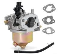 Mountfield Kit de carburateur de rechange pour moteurs de tondeuse à gazon RS100 | P164 | HP414 | SP164 | SP414 avec joint et tuyau de carburant | Kit de réparation complet pour jardin
