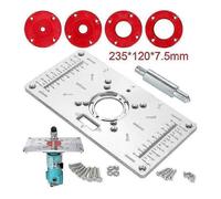 Mounting plate insert plate for Makita RT0700C router table 235mm