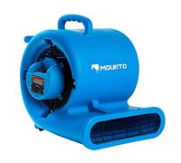 MOUNTO 2 Vitesses Air Mover Blower 1/3HP 2000 + CFM Flood sèche-Linge avec Gfci Double Prise de Courant Noir foncé