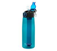 mountop Bouteille filtrante portable - Bouteille filtrée d'eau d'urgence avec paille filtrante intégrée en 2 étapes pour randonnée, randonnée et voyage sans BPA 650 ml