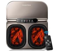 Mountrax Appareil Massage Pieds avec Chaleur, Appareil Massage Pied Shiatsu avec Pétrissage Profond, Appareil Masseur Pieds pour la Fasciite Plantaire et le Soulagement de la Douleur