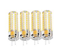 MOUNTTU Bulbe LED 12V, 4pcs gy6.35 Ampoules LED AC DC DC 12 V BI Pin de Remplacement halogène dimmable