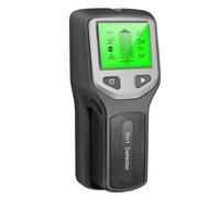 MOUNTTU Détecteur de Montants Mural 5 en 1 avec écran LCD pour la détection du Bois, du métal et des Fils CA, détecteur de câbles à Piles pour Murs, Fils électriques, pour