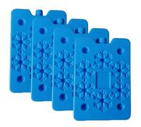 MOUNTTU Lot de 4 Blocs réfrigérants, 15 x 10 cm, réutilisables et recongelables, Parfaits pour la Maison, Les Pique-niques et Les Voyages. Blocs réfrigérants pour boîtes à Lunch.