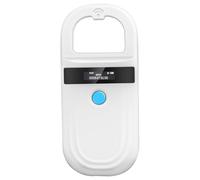 MOUNTTU Scanner de Puce électronique pour Animaux de Compagnie 134, 2 kHz RFID Scanner Puce électronique d'identification pour Animaux Compagnie avec écran OLED Haute luminosité pour Le Suivi des an