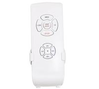 MOUNTTU Télécommande de ventilateur de plafond 30 m, 3 niveaux, avec récepteur, 1/2/4/8 h, 110 V, alimentée par batterie, pour la maison, le bureau et la salle classe.