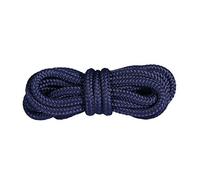 Mountval Lacets de Qualité pour Chaussures de Marche et de Sport, Ultra Solides, Fabriqués en Europe, 1 Paire (150 cm - 60 inch - Paires 7 à 8 œillets / 57 - Bleu Foncé)