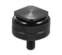 Moup De Chaussures Chaud - Adaptateur À Vis À Double Vis 1/4 | Adaptateur De Chaussures Chaud | Adapttateur À De Trépied Convient Pour L'appareil Photo DSLR Flash Microphone Monitor Light Rig Vidéo