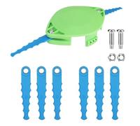Moupaa 29092 29252 Kit de remplacement de tête de lame de débroussailleuse Greenworks 24 V 40 V, 6 lames à charge rapide + 2 vis + 1 tête de coupe