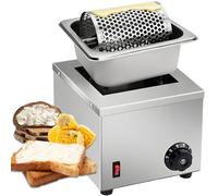 moupeaktain Baratte a Beurre électrique en Acier Inoxydable, Rouleau De Beurre, Distributeur De Beurre, étale Uniformément Le Beurre sur Le Pain, pour Pique-Niques, Camping, Barbecue