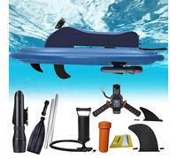 moupeaktain Scooter sous Marin Et Jet Ski Gonflable électrique, Propulseur sous-Marin 500W, Canoe Gonflable 2 Place, Scooter des Mers pour Paddle, Planche De Pêche, Planche De Surf,Boat+Thruster