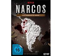 Narcos – Wagner Moura – DVD – Intégrale Saisons 1-3 – 12 DVD (Neuf)