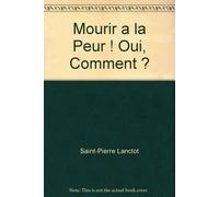 Mourir à la peur, oui, comment ? DVD