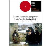Mourir lorsqu'on est pauvre : "où s'arrête la dignité ?" - Boissonnat, Huguette - A.t.d. Quart Monde - broché - Revue