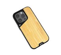 Mous Coque pour iPhone 15 Pro Compatible avec MagSafe - Limitless 5.0 - Bambou - Protection iPhone 15 Pro Case - Case Antichoc