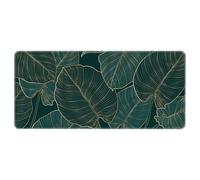 Mous Grand tapis de jeu non coulissant en caoutchouc pour le bureau | Coussin de clavier abstrait étendu, A