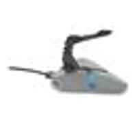 Surefire Hub USB Axis - Bungee pour souris, 3 ports USB 3.2 Gen1, lecteur microSD, RGB - Gris