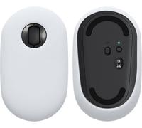 Mouse Case Compatible with Logitech Pebble Mouse-Semi-Transparent Silicone Protective Case for Wireless Mouse