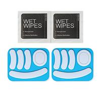 Mouse Feet with Rounded Curved Edges Fit for Logitech G Pro Wireless Gaming Mouse Glide Feet Replacement PTFE White Mouse Glider Pads Mice Kit(2 Pieces)