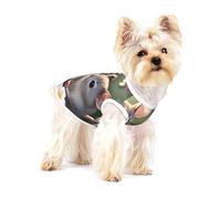 Mouse in Love Gilet en coton imprimé pour animal domestique Taille M