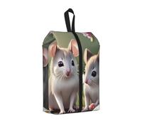 Mouse in Love Sac à chaussures de voyage résistant à l'eau avec poignée pour valise, chaussures de sport, chaussures de sport, 1 pièce., One Size, Classique