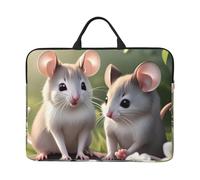 Mouse In Love Sac pour ordinateur portable 14" avec doublure antichoc et design portable, adapté pour un usage professionnel et quotidien.