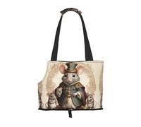 Mouse King Sac à bandoulière pliable et portable pour animaux de compagnie
