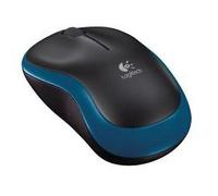 MOUSE M185 NERO/BLU WIRELESS