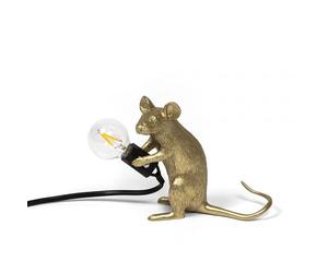 Mouse Mac Lampe à Poser Assise Or