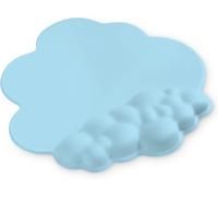 Mouse Mat Cloud Support Wrist Rest Ergonomic Mouse Mat Non-Slip Base for Comfortable and Accurate Control for Typing/Gaming Office Accessories-Blue