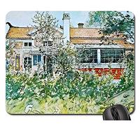 Mouse Pad, Art De Suède Artiste Carl Larsson Peinture Mousepad Antidérapante Gaming Mousepad Résistant À Usure Souris De Bureau pour Professionnels Souris Pc 25X30Cm