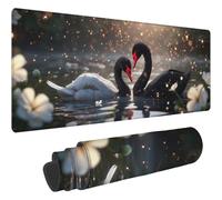 Mouse Pad Beige Tapis de Souris XXL 1600x800mm Desk Mat Animal Tapis de Souris One Piece Base en Caoutchouc Antidérapante Bords Accessoires Bureau Travail Cousus Mousepad pour Ordinateur Bureau T86