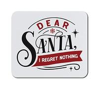 Mouse Pad Cher Père Noël, Je ne Regrette Rien. Étoile sous-Main Jeux vidéo