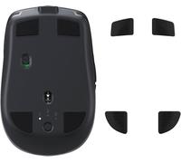 Mouse Pad Compatible with Logitech MX Anywhere 2S-Soft Rubber Self Adhesive Replacement Mouse Foot-Black