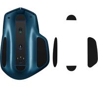 Mouse Pad Compatible with Logitech MX Master 2S-Self-adhesive Replacement Soft Rubber Mouse Foot-Black