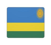 Mouse Pad Drapeau du Rwanda Durable Mousepad Moderne Gamer Mouse Pad pour Bureau Maison Travail 25X30Cm