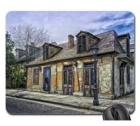 Mouse Pad, Lafitte Blacksmith Shop La Nouvelle-Orléans en Louisiane Tapis De Souris Antidérapante Tapis Souris Confort Souris De Bureau pour Jeux Pc Souris 25X30Cm