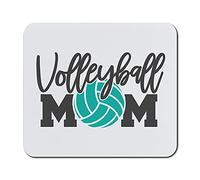 Mouse Pad Maman de Volley-Ball Mousepad Bureau 25x30CM | Anti-Rutsch Tapis Bureau Langlebige Tapis de Souris Esports Travail Jeux vidéo