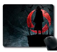 Mouse Pad Naruto Shippuden Uchiha Itachi Sharingan Rectangle par icasepersonalized