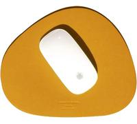 Mouse Pad Non-Slip Washable Waterproof Computer Mouse Pad (Honey Yellow)