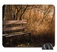 Mouse Pad, Peinture Photo Peinture Art Oeuvre Créative Gamer Mouse Pad Antidérapante Tapis De Souris Gamer Confort sous Main Bureau pour Pc Jeux Professionnels 25X30Cm
