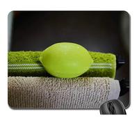 Mouse Pad, Serviette Savon Toilette Invité Soins du Corps Hygiène Gamer Mouse Pad Antidérapante Mousepad Résistant À Usure Souris De Bureau pour Pc Jeux Ordinateur 25X30Cm