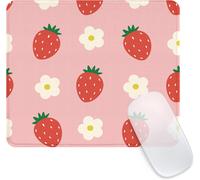 Mouse Pad,Square Mouse Mat with Waterproof and Non-Slip Rubber Base for Office,Work,Computer,Home